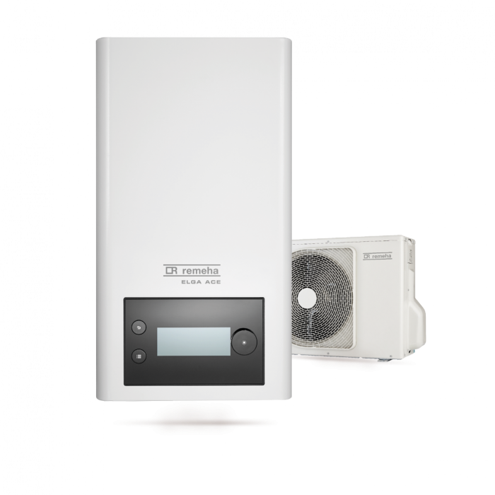 Remeha elga ace hyrbide warmtepomp