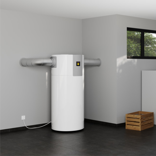 Stiebel WWK 221 electronic warmtepompboiler sfeerfoto